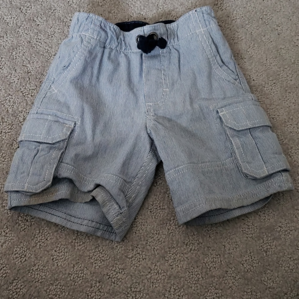 Boys striped cargo shorts